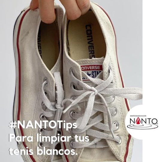 Como limpiar tus tenis blancos