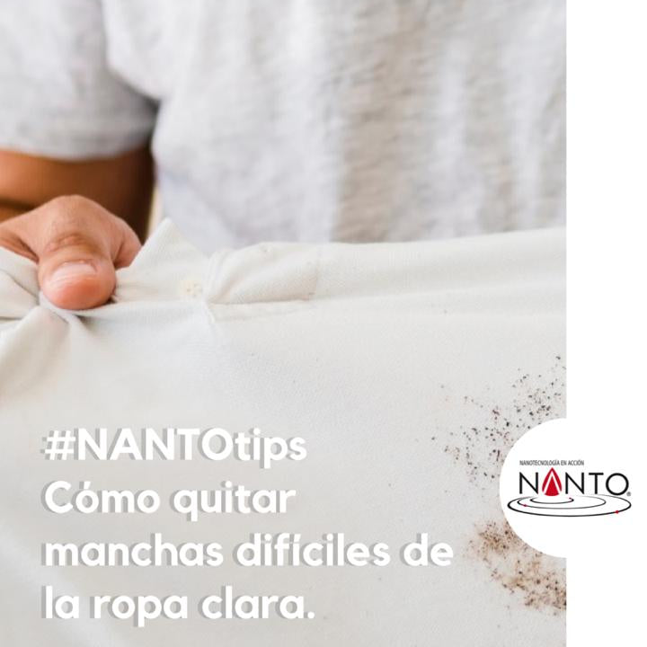 Como quitar las manchas más difíciles de tu ropa clara