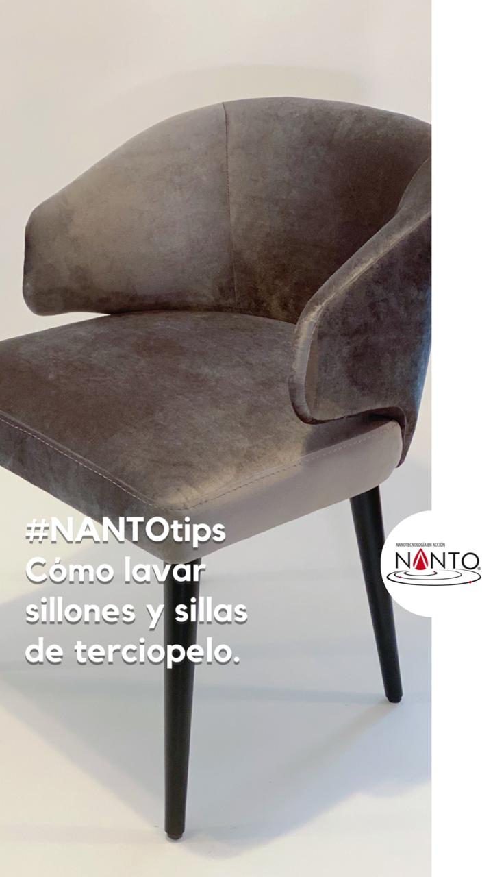 Como quitar las manchas de sillas y sillones de terciopelo