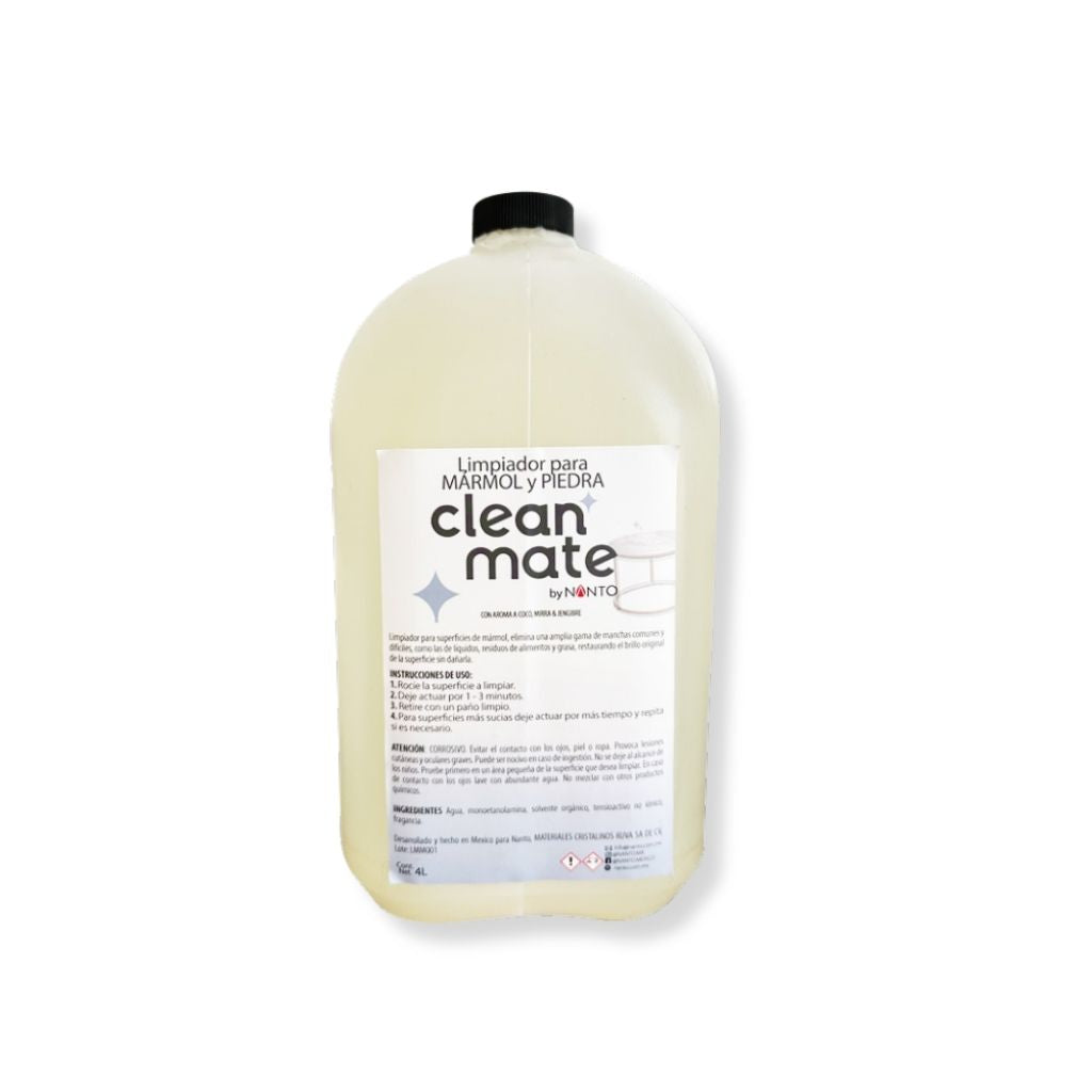 Clean Mate Mármol y Piedra 4 Litros