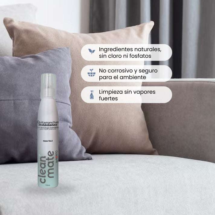 CleanMate Telas 15 ml quitamanchas de bolsillo