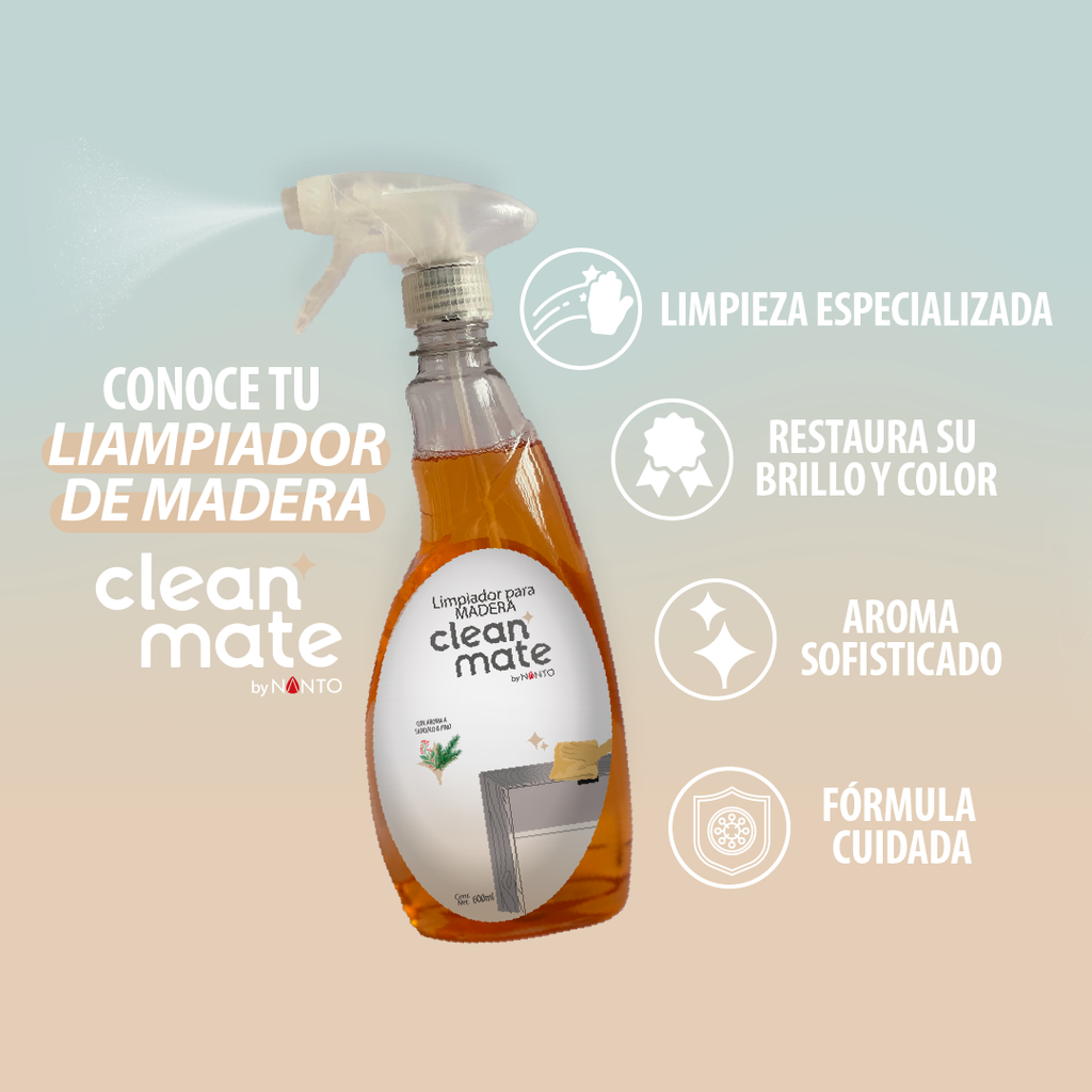 Clean Mate Madera 600 ml