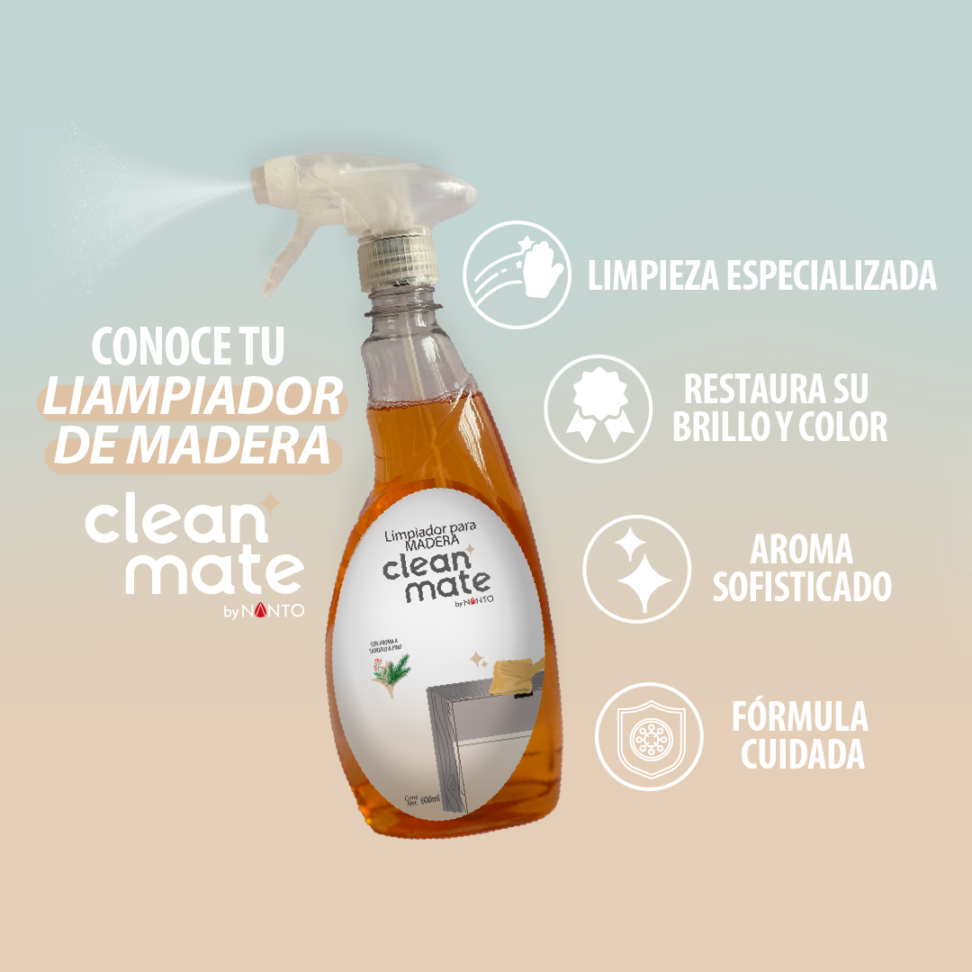 Clean Mate Madera 600 ml
