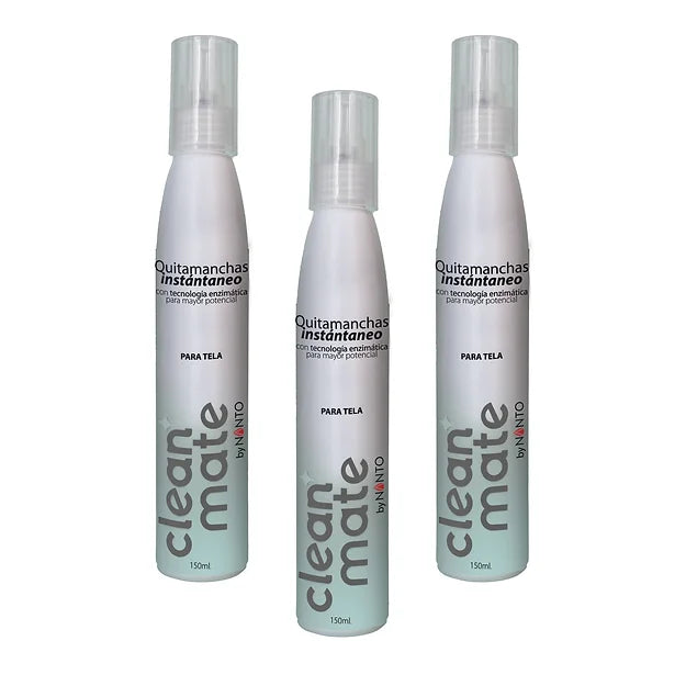 Paquete 3 botellas CleanMate 150 ml
